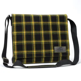 Messenger Bag - Tartan Yellow