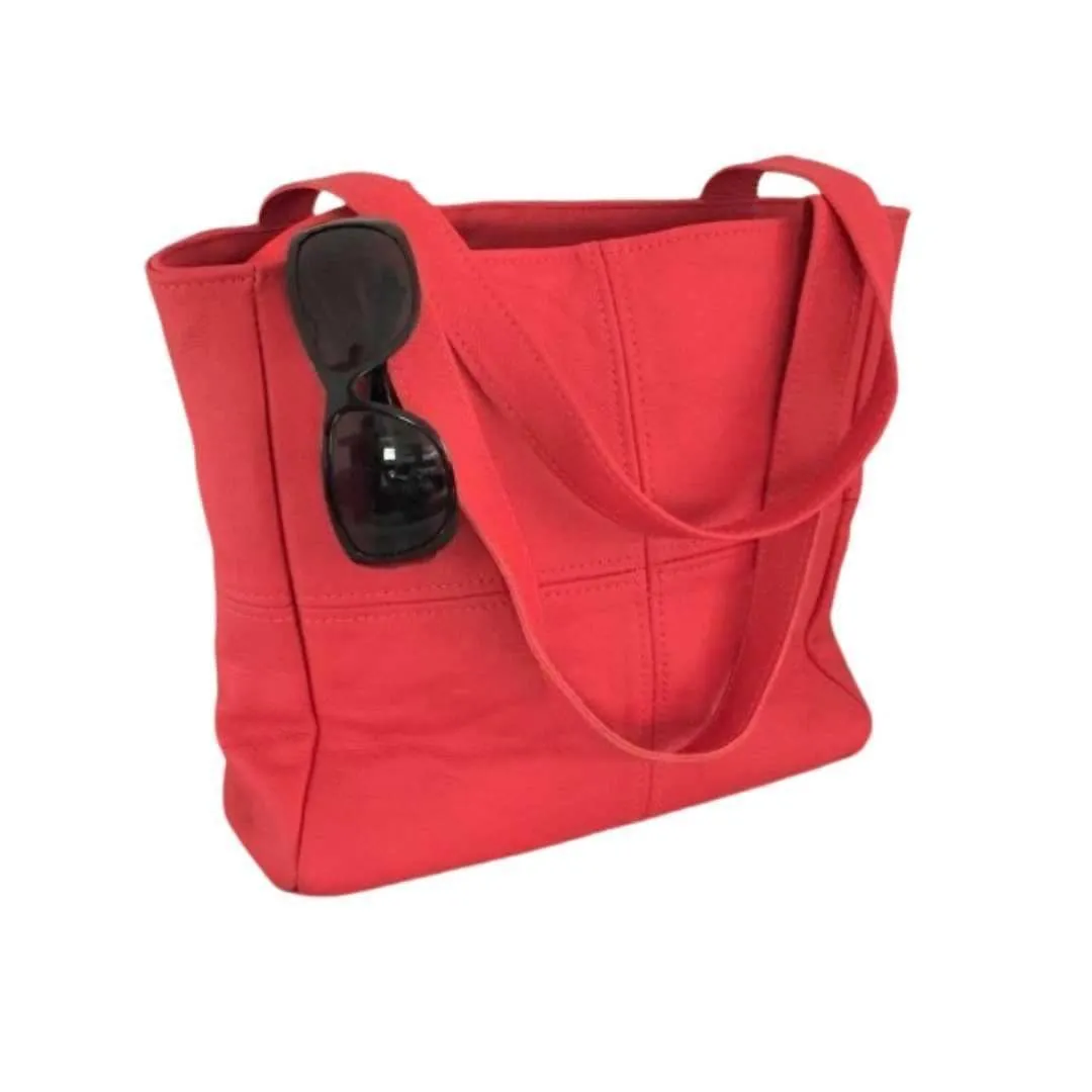 Mirelle Leather Classic Shopper Handbag - Small