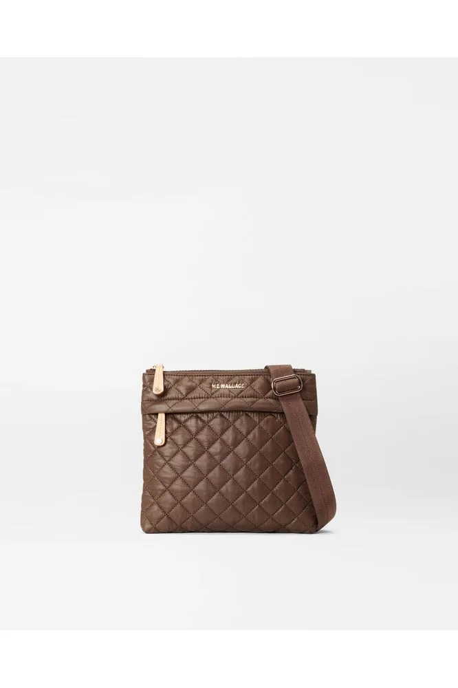 MZ Wallace Metro Flat Crossbody 1306X1831 | Walnut
