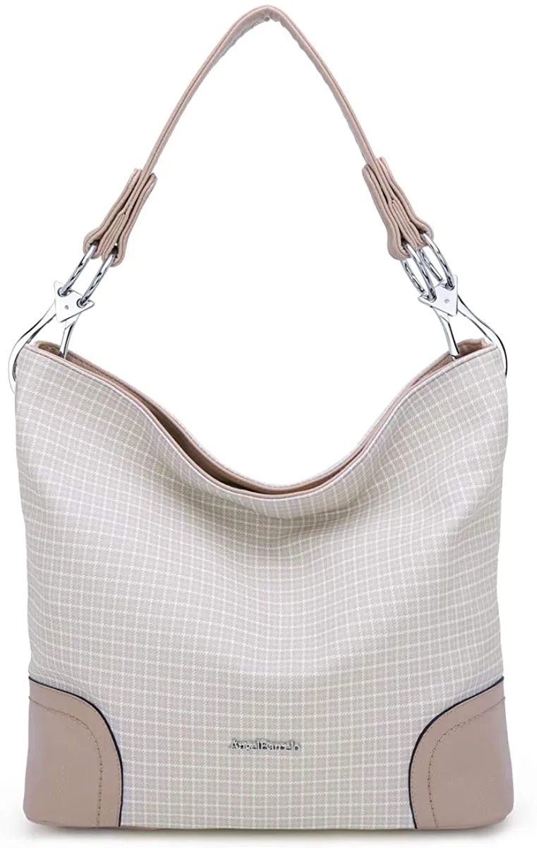 Pink Large Unique Shoulder Tote Handbag