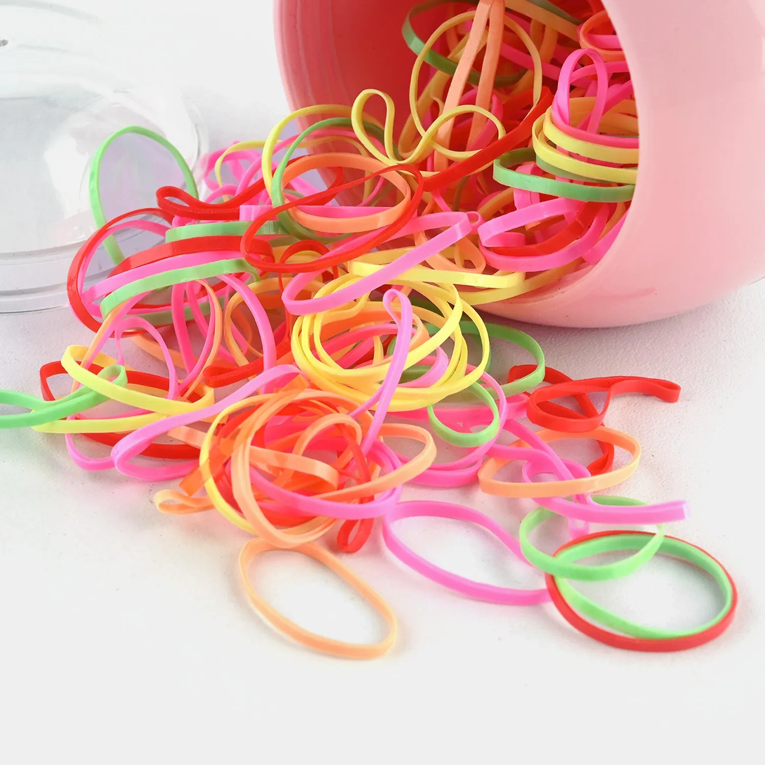 Plastic Rubber Bands With Box