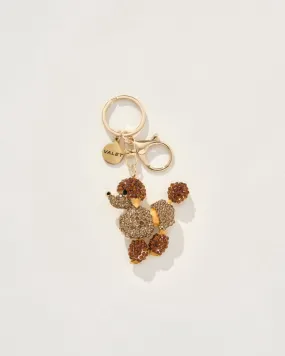 Poodle Charm in Orange