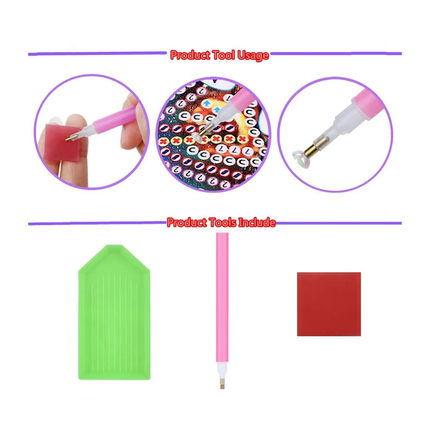 Poppy Crafts Diamond Art Tumbler Kit #8 - Unicorn