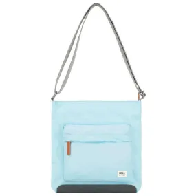 Roka Kennington B Medium Recycled Nylon Crossbody Bag - Canal Blue