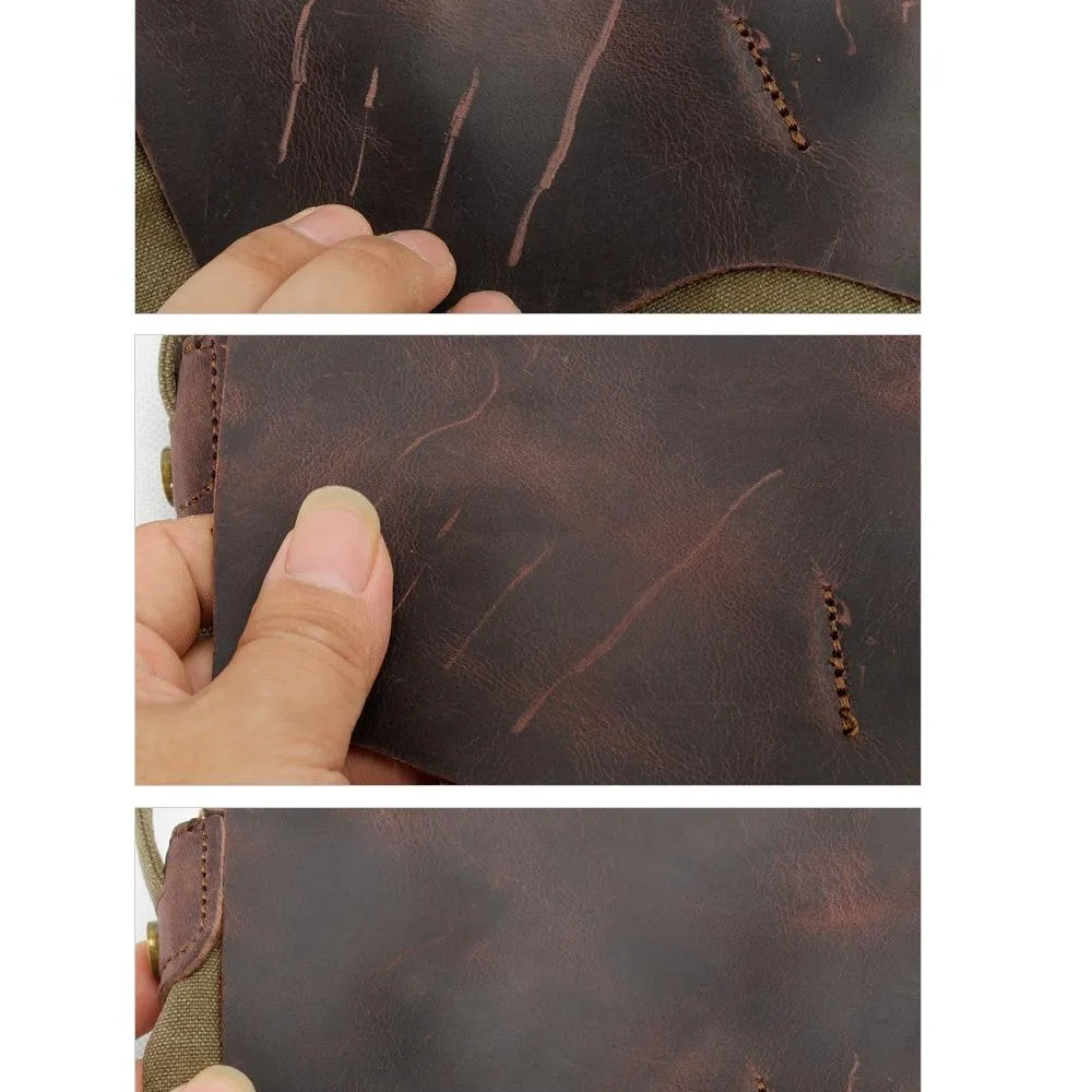Unique Leather Crossbody Sling Bag