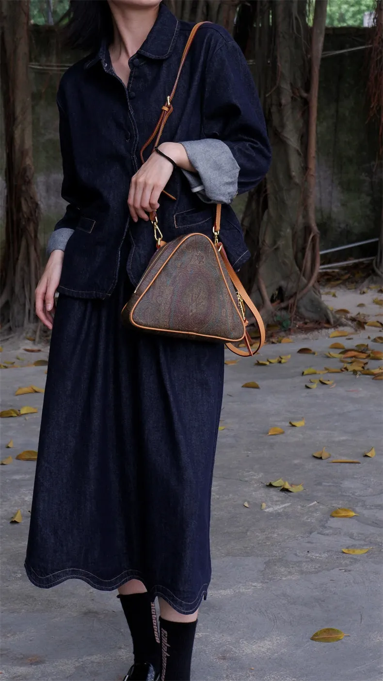 Unique Triange Shoulder Bag For Women