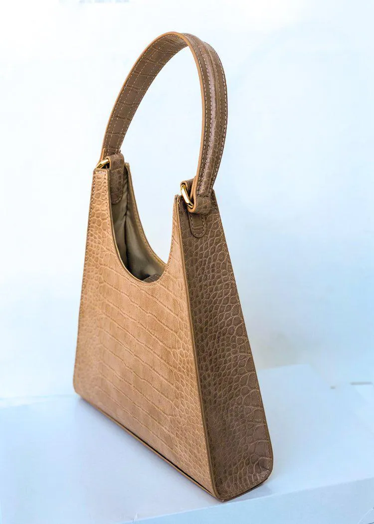Urban Expressions Gigi Structured  Mini Bag-Nude-***FINAL SALE***