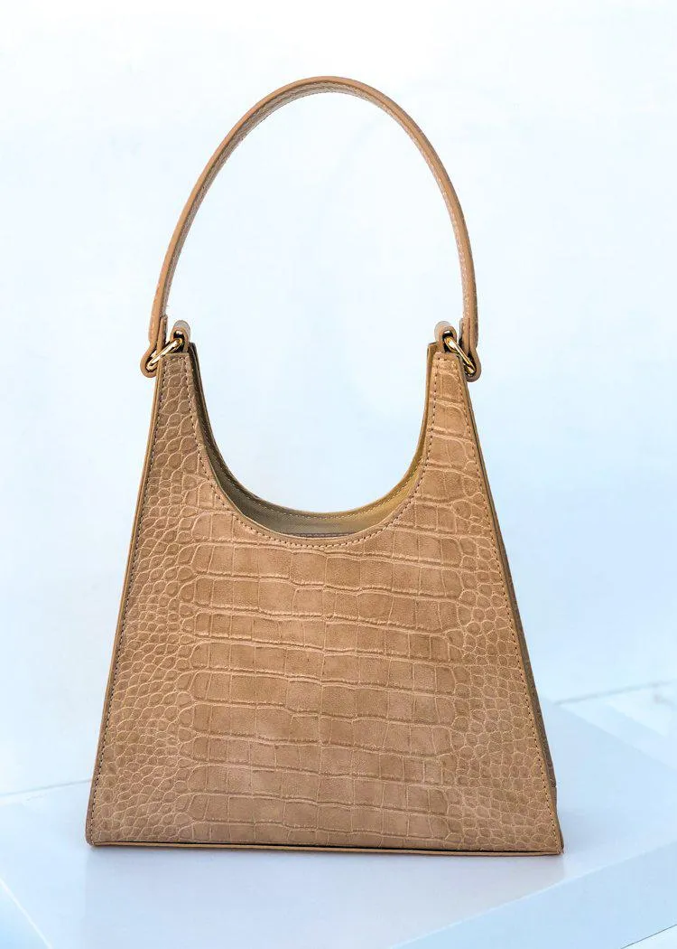 Urban Expressions Gigi Structured  Mini Bag-Nude-***FINAL SALE***