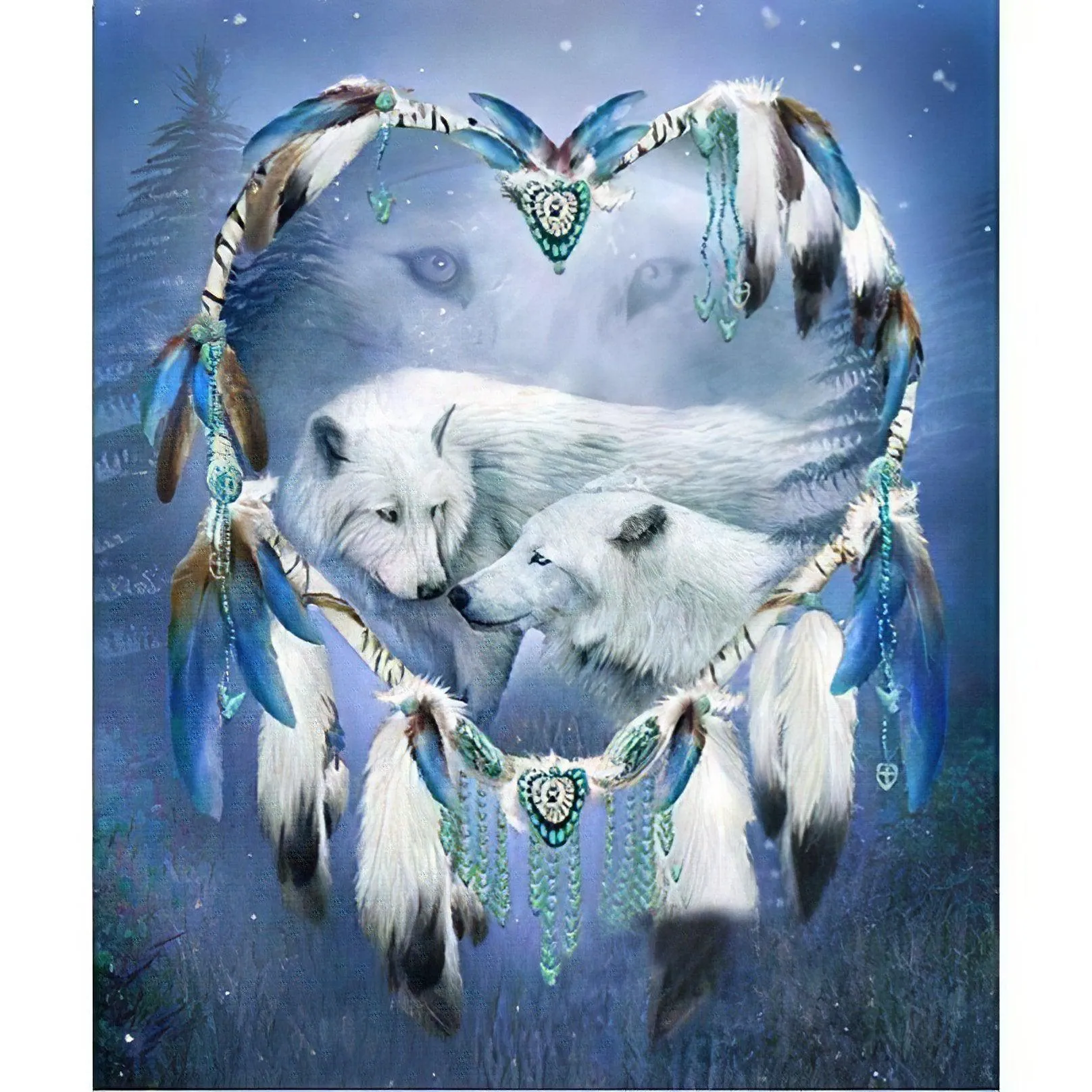 White Wolf And Dreamcatcher
