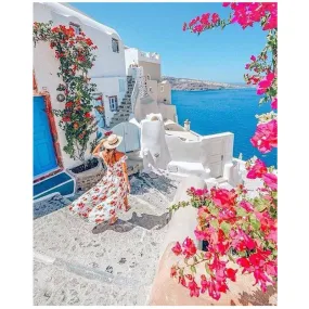 Woman Watching the Ocean