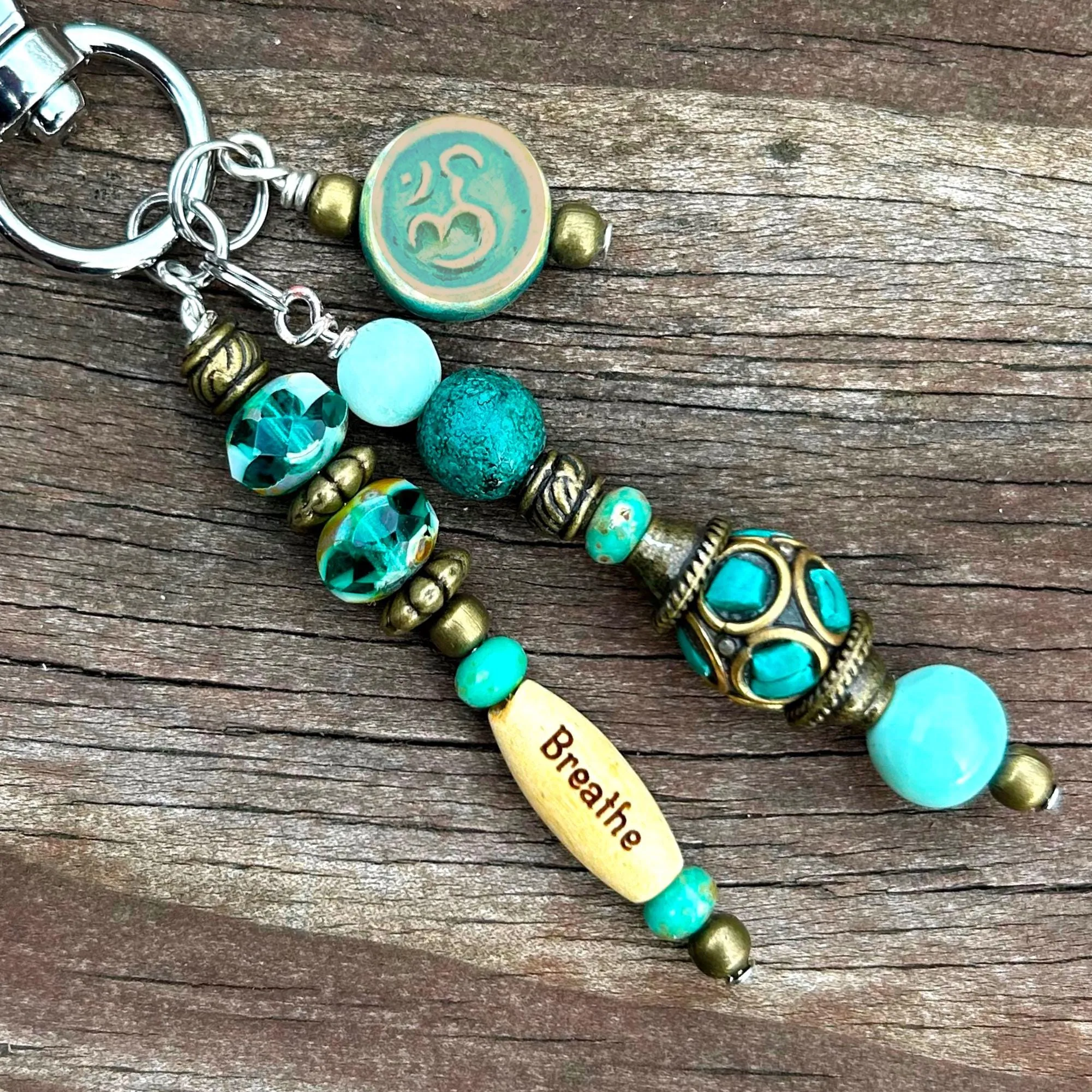 Yoga Purse Charm - Yoga Inspired Charms - Gift for Yogi