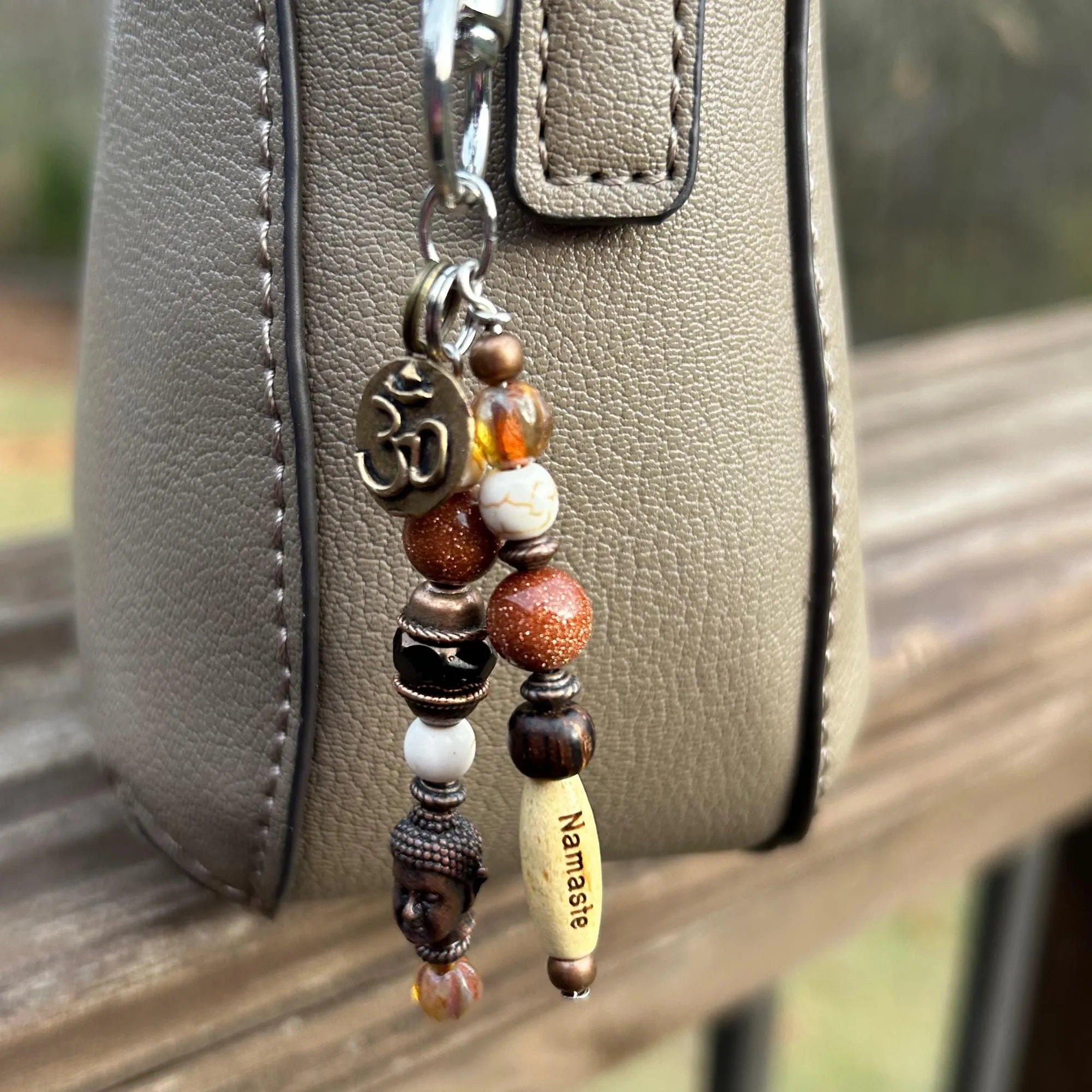 Yoga Purse Charm - Yoga Inspired Charms - Gift for Yogi